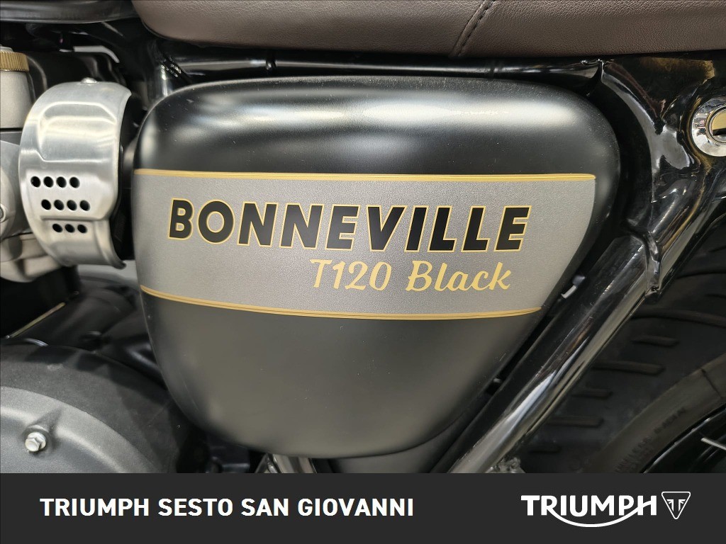 TRIUMPH Bonneville 1200 T120 Black Gold Line Abs